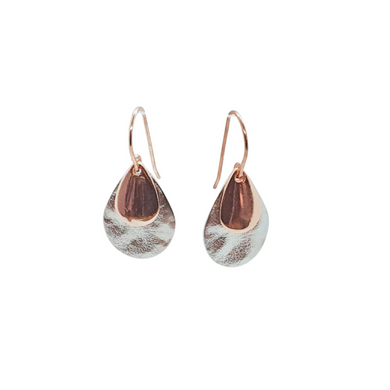 Tia double teardrop dangles